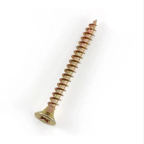 Wood Yellow Zinc Chipboard Screws.